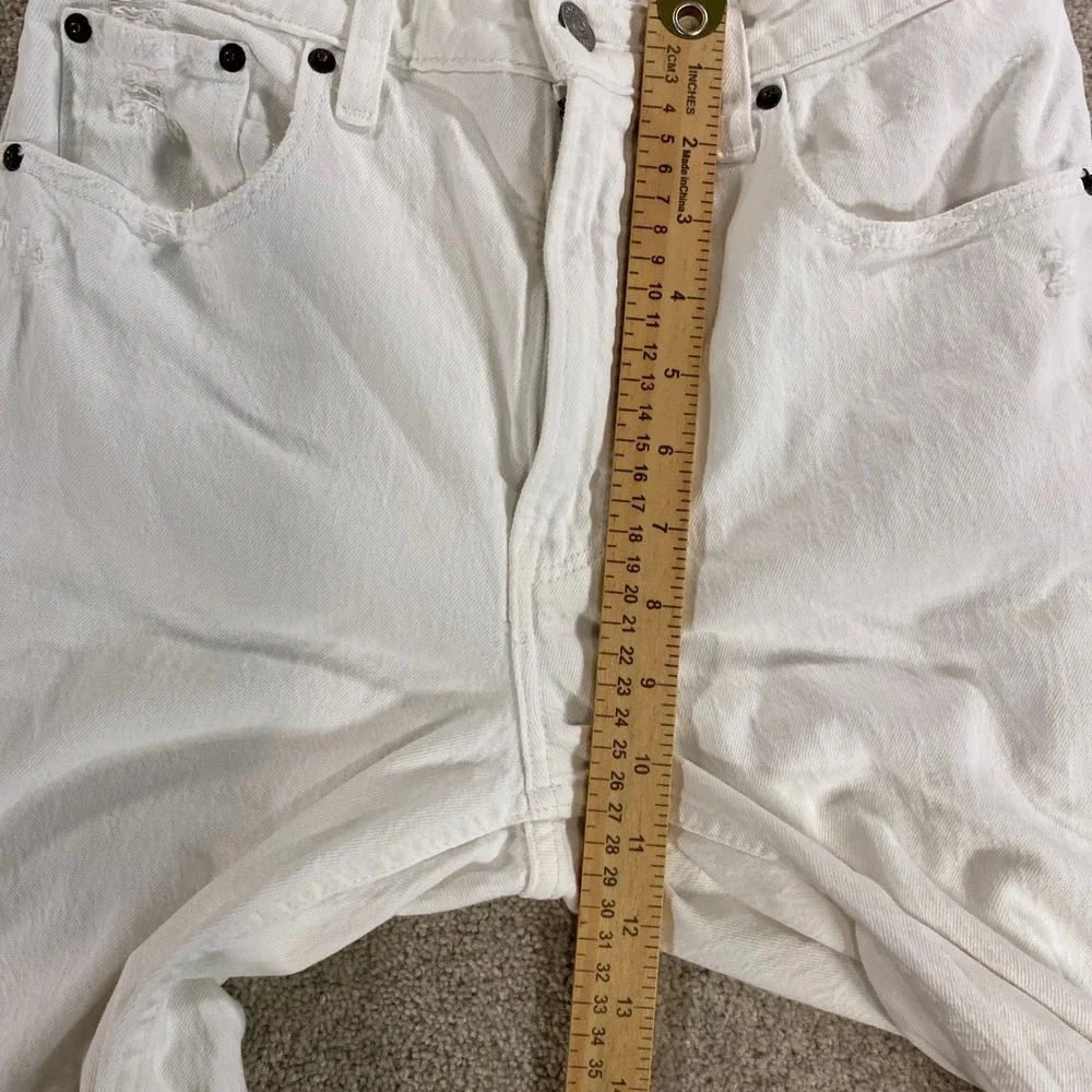Abercrombie & Fitch Skinny Jeans Womens 26/2R Curve Love High Rise Distressed